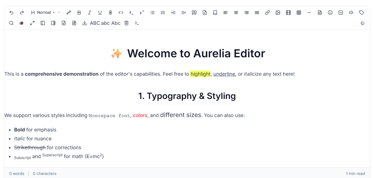 Editor Preview